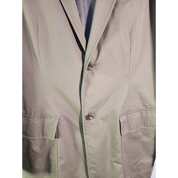 Polo Ralph Lauren Tan Chino Khaki Sport Coat Blazer Jacket Men's 40R - Picture 7 of 14